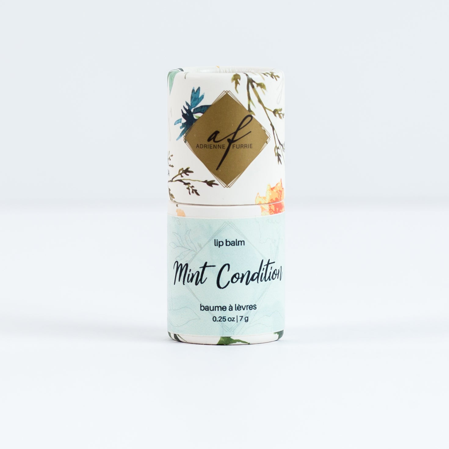 Mint condition all natural lip balm with cap on #color_Mint Condition - Invigorating Mint