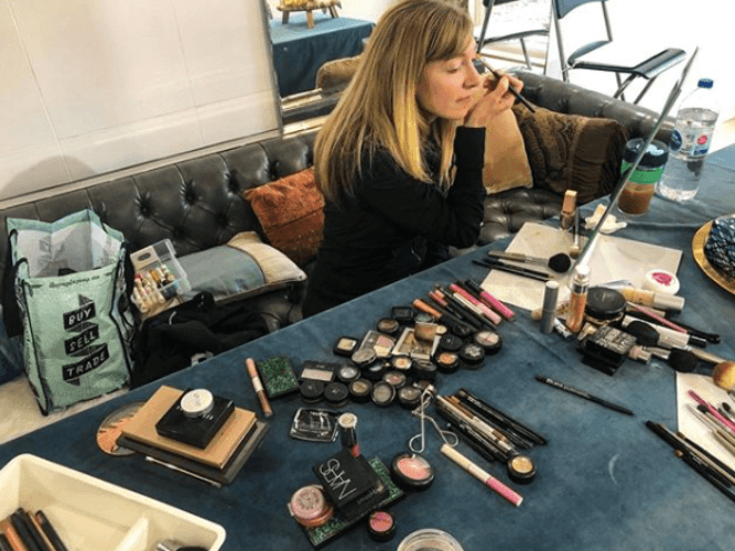 Private makeup lesson with Adrienne